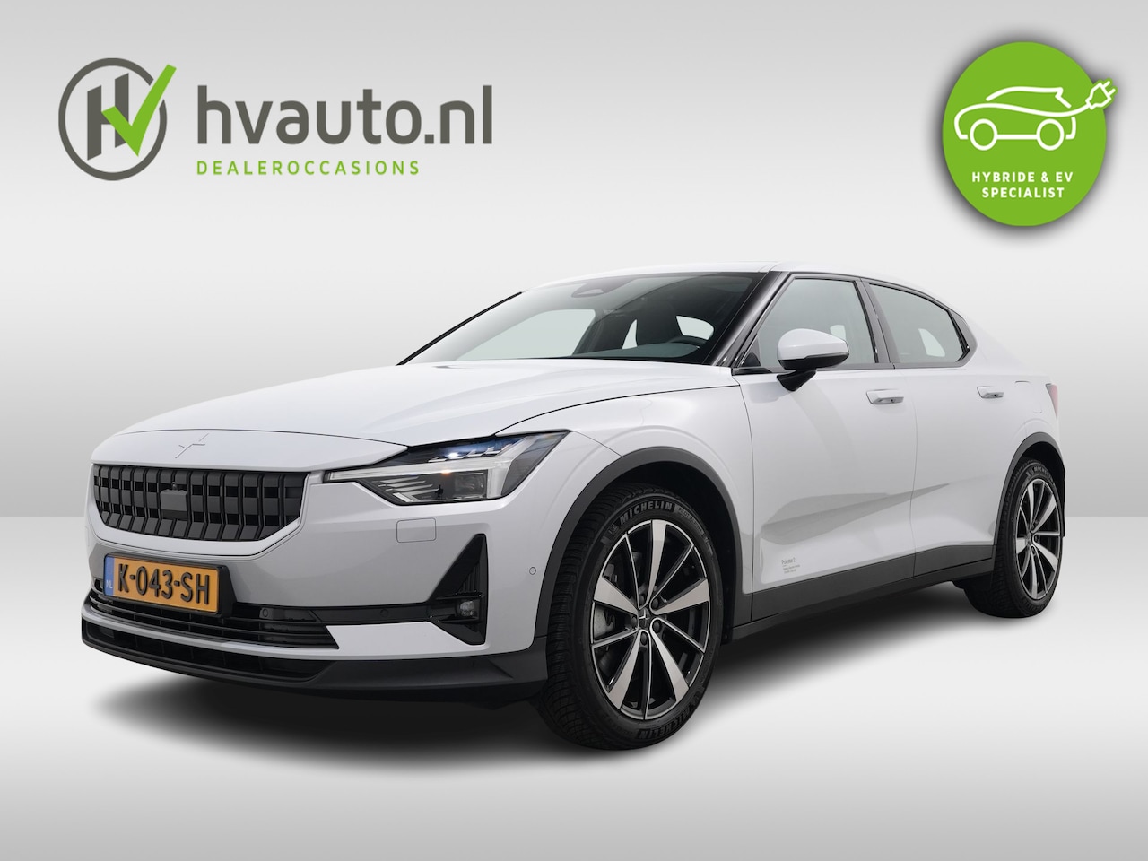 Polestar 2 - LR 408PK DUAL MOTOR 78 KWH PILOT PLUS SOH 92.96% | Panoramadak | Harman Kardon | 360 camer - AutoWereld.nl