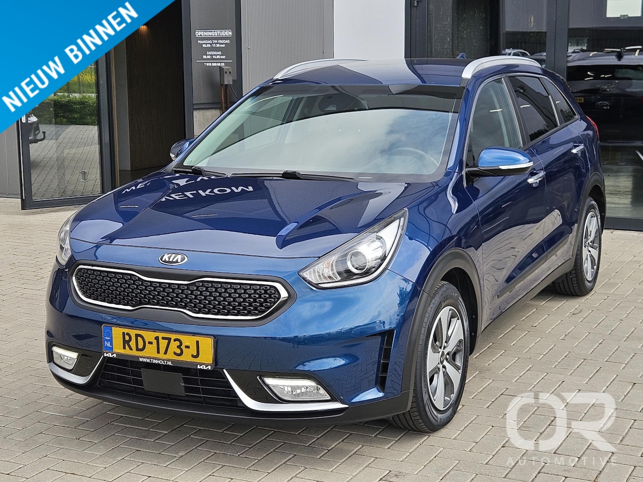 Kia Niro - 1.6 GDi Hybrid BusinessLine Carplay Cam Trekhaak Leer Stoelverw - AutoWereld.nl