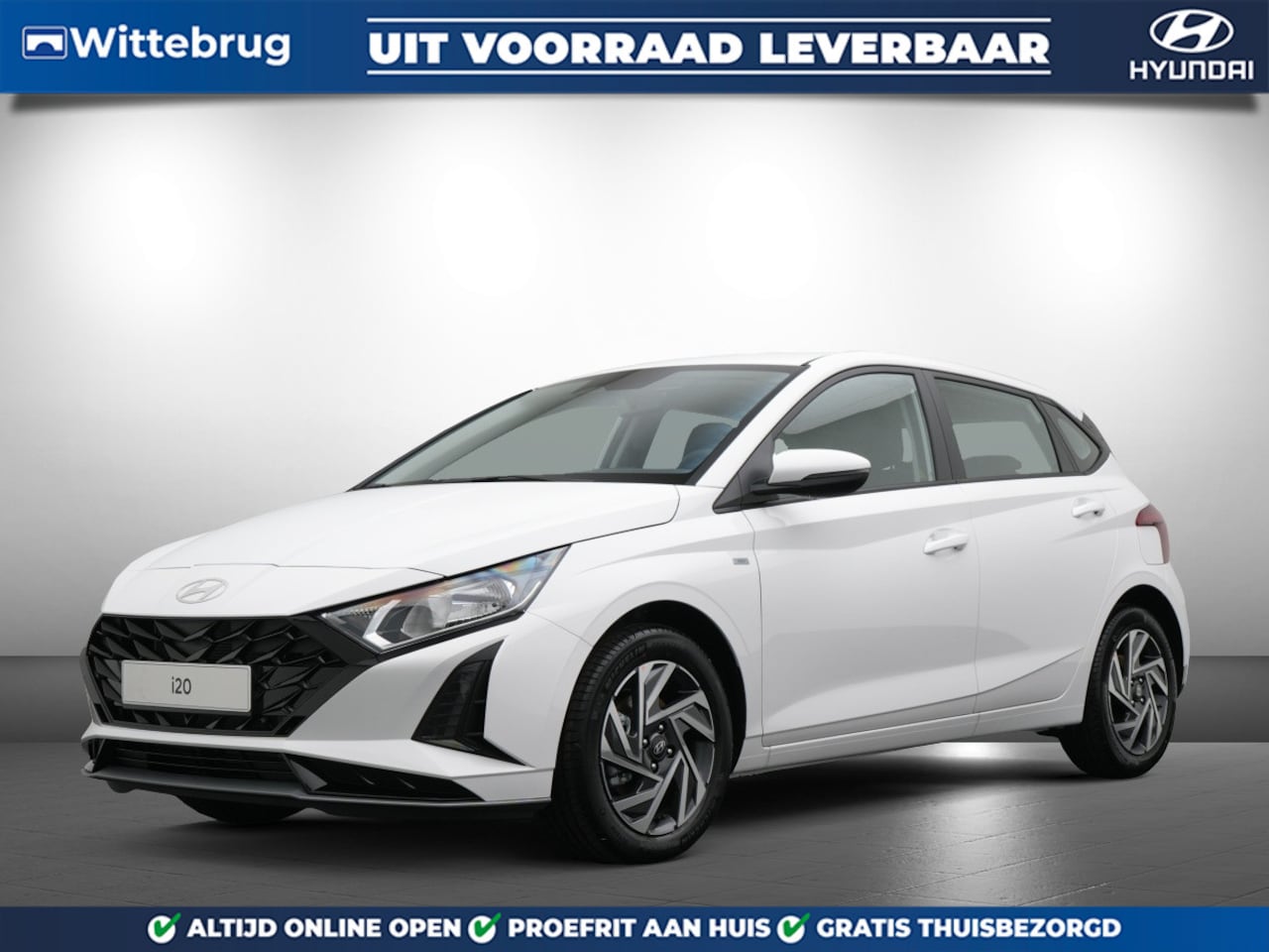 Hyundai i20 - 1.0 T-GDI Comfort FACELIFT Met Navigatie, Airconditioning en Lichtmetalen velgen Uit voorr - AutoWereld.nl