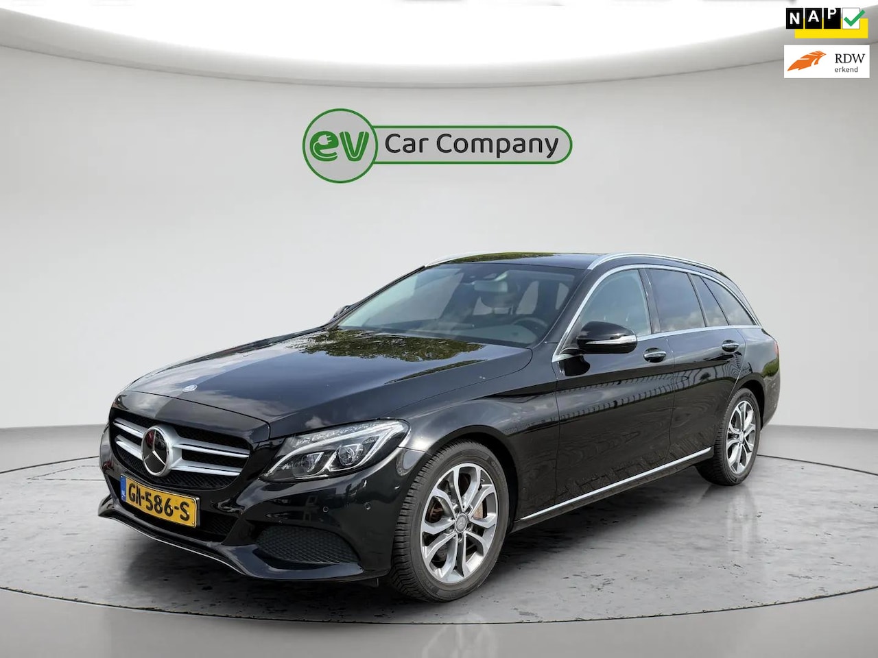 Mercedes-Benz C-klasse Estate - 350 e Lease Edition | Memory Seats | Burmester | Keyless | Trekhaak | Camera | Dodehoek de - AutoWereld.nl