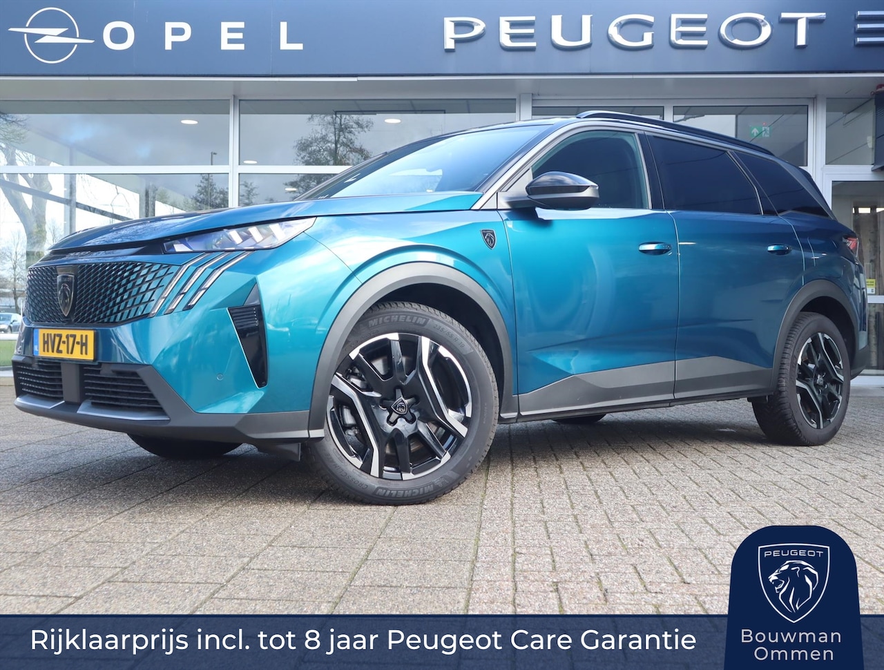Peugeot 5008 - SUV GT Plug-in Hybrid 195pk e-DCS7 Automaat, Rijklaarprijs, Adaptieve cruise control Stoel - AutoWereld.nl