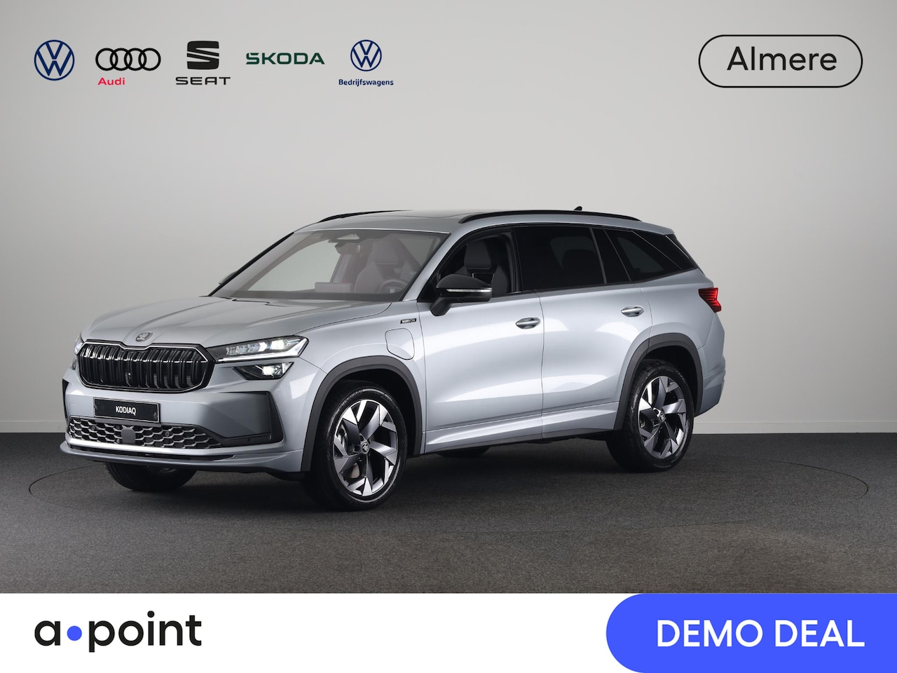 Skoda Kodiaq - Sportline Business PHEV 1.5 TSI 204 pk 6 versn. DSG | Panoramadak | Wegklapbare trekhaak | - AutoWereld.nl
