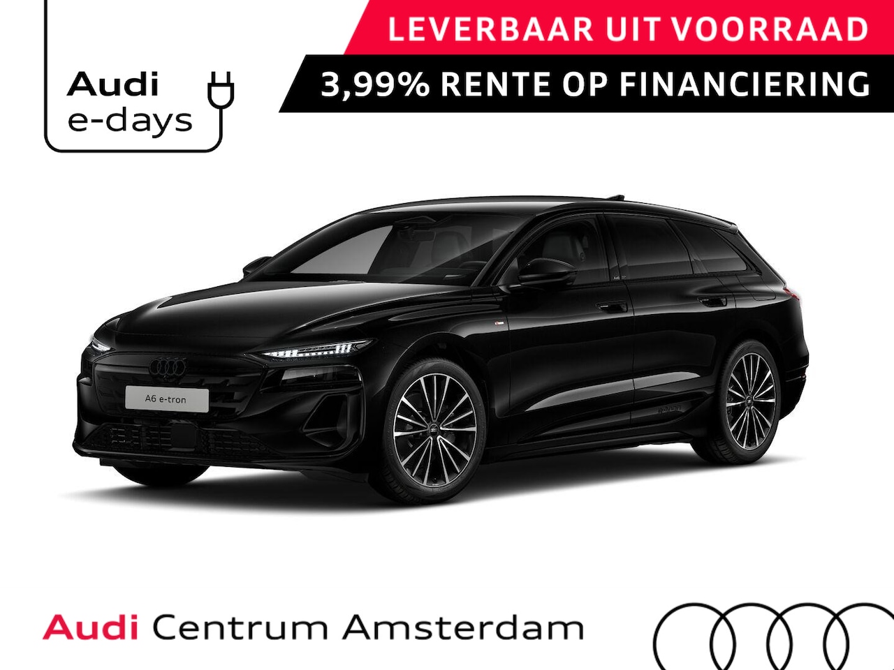 Audi A6 Avant e-tron - S edition 83 kWh 286 pk | Trekhaak, elektr. wegklapbaar | Sportstoel leder zwart | Optiekp - AutoWereld.nl