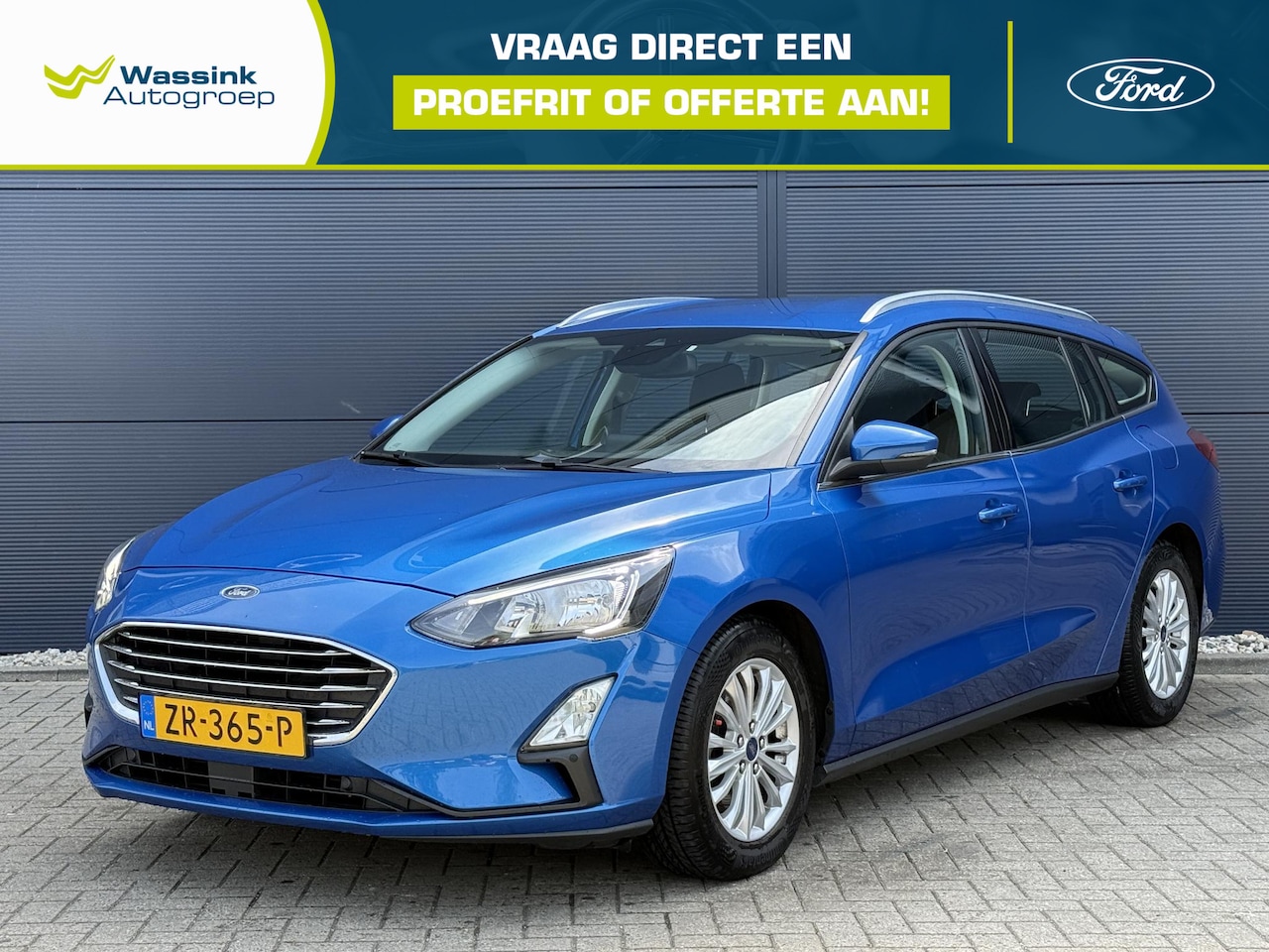 Ford Focus Wagon - 1.0 EcoBoost Titanium Business | Navigatie | Climate Control | Adaptive Cruise Control | S - AutoWereld.nl