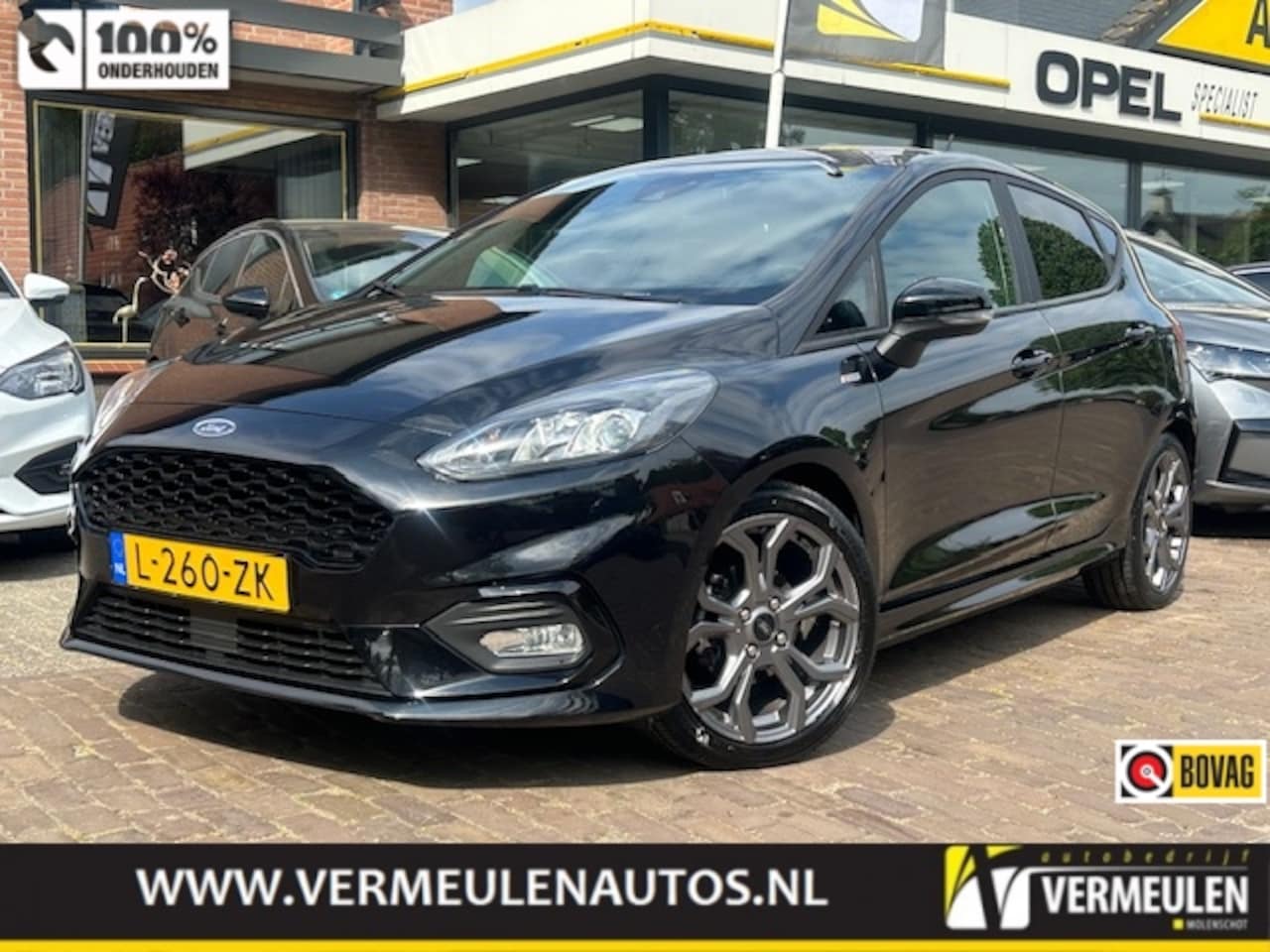 Ford Fiesta - 1.0 EcoBoost 125PK ST-Line + 17"/ Clima/ Cruise/ Full-LED/ Panorama/ CarPlay/ NL auto - AutoWereld.nl