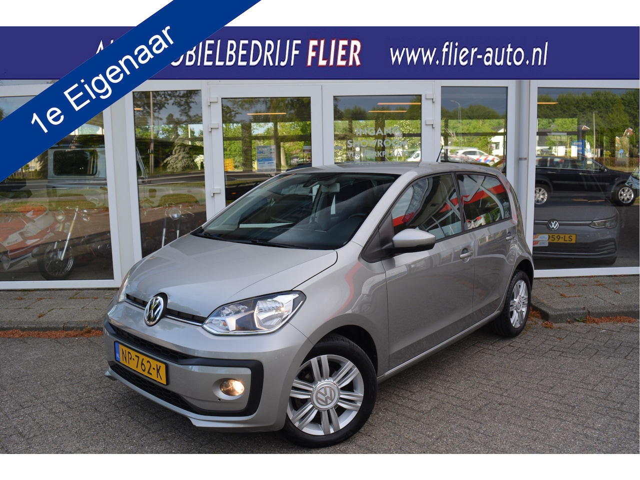 Volkswagen Up! - 1.0 60PK High Up! | Cruise | PDC | MF-Stuur | Camera | Orig. NL | NAP | - AutoWereld.nl
