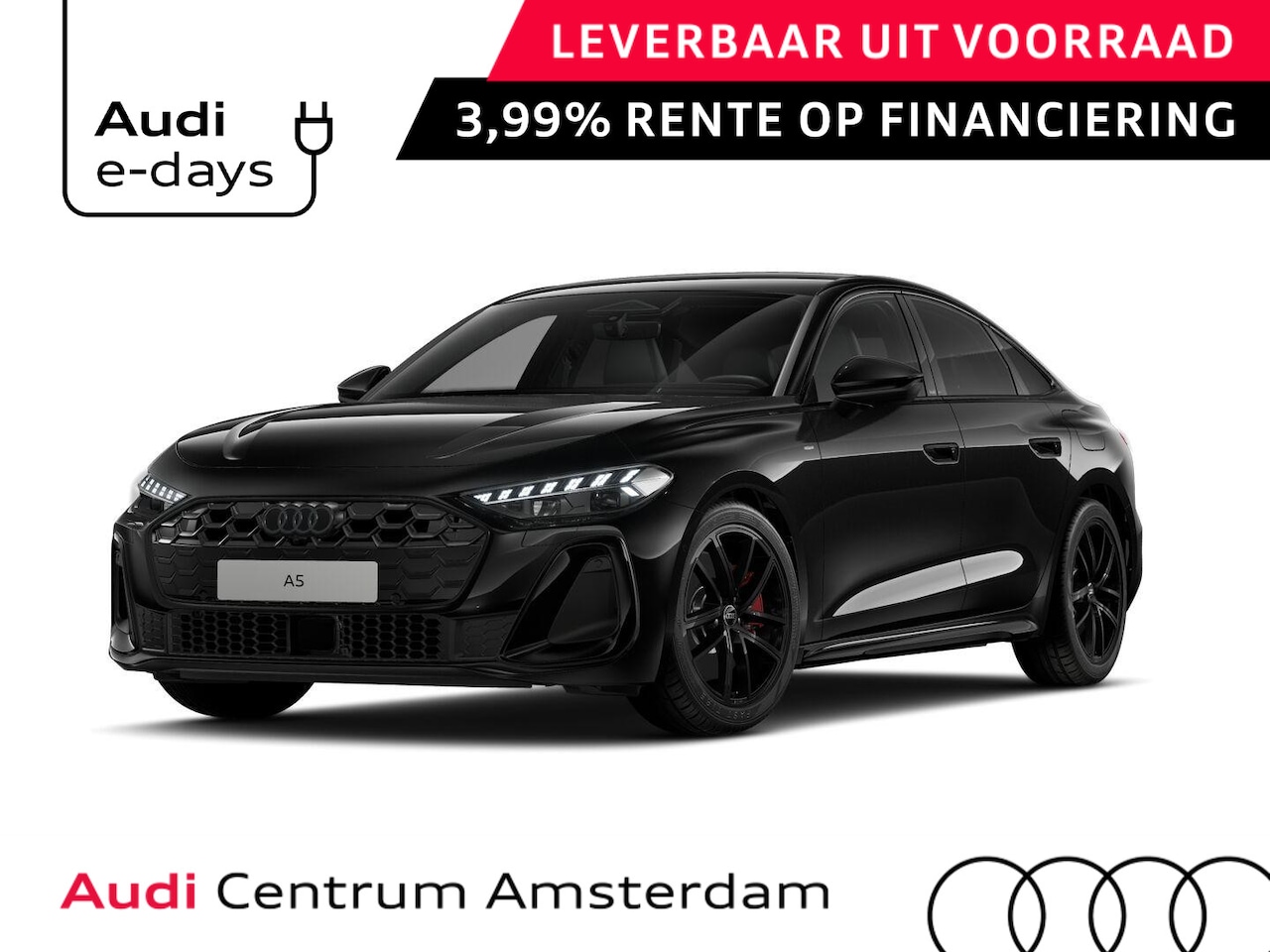 Audi A5 Limousine - S edition 2.0 TFSI e 299 PK | Premium pakket | MMI experience pro | Optiekpakket zwart-gla - AutoWereld.nl