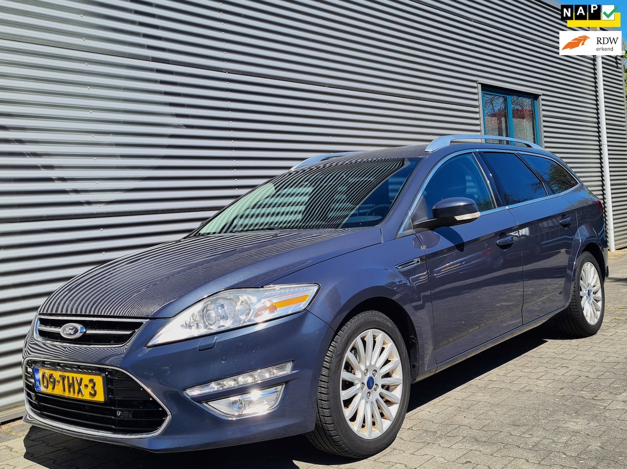 Ford Mondeo Wagon - 1.6 EcoBoost Titanium 161Pk 02-2012 "Zilver BA7" - AutoWereld.nl