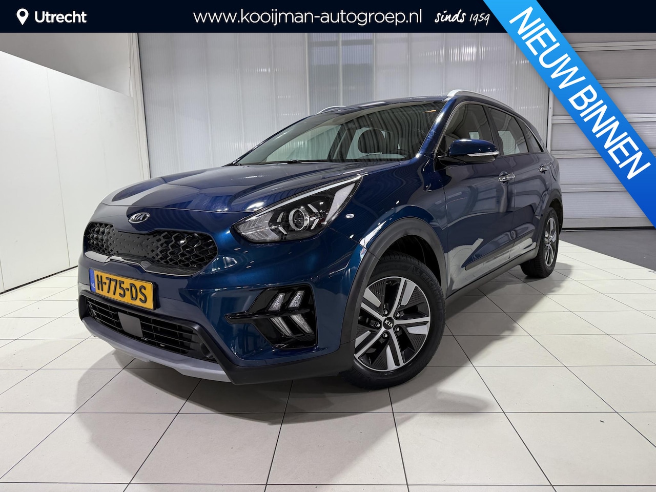 Kia Niro - 1.6 GDi Hybrid DynamicLine Apple Carplay/Android Auto, Navigatie, Camera. - AutoWereld.nl