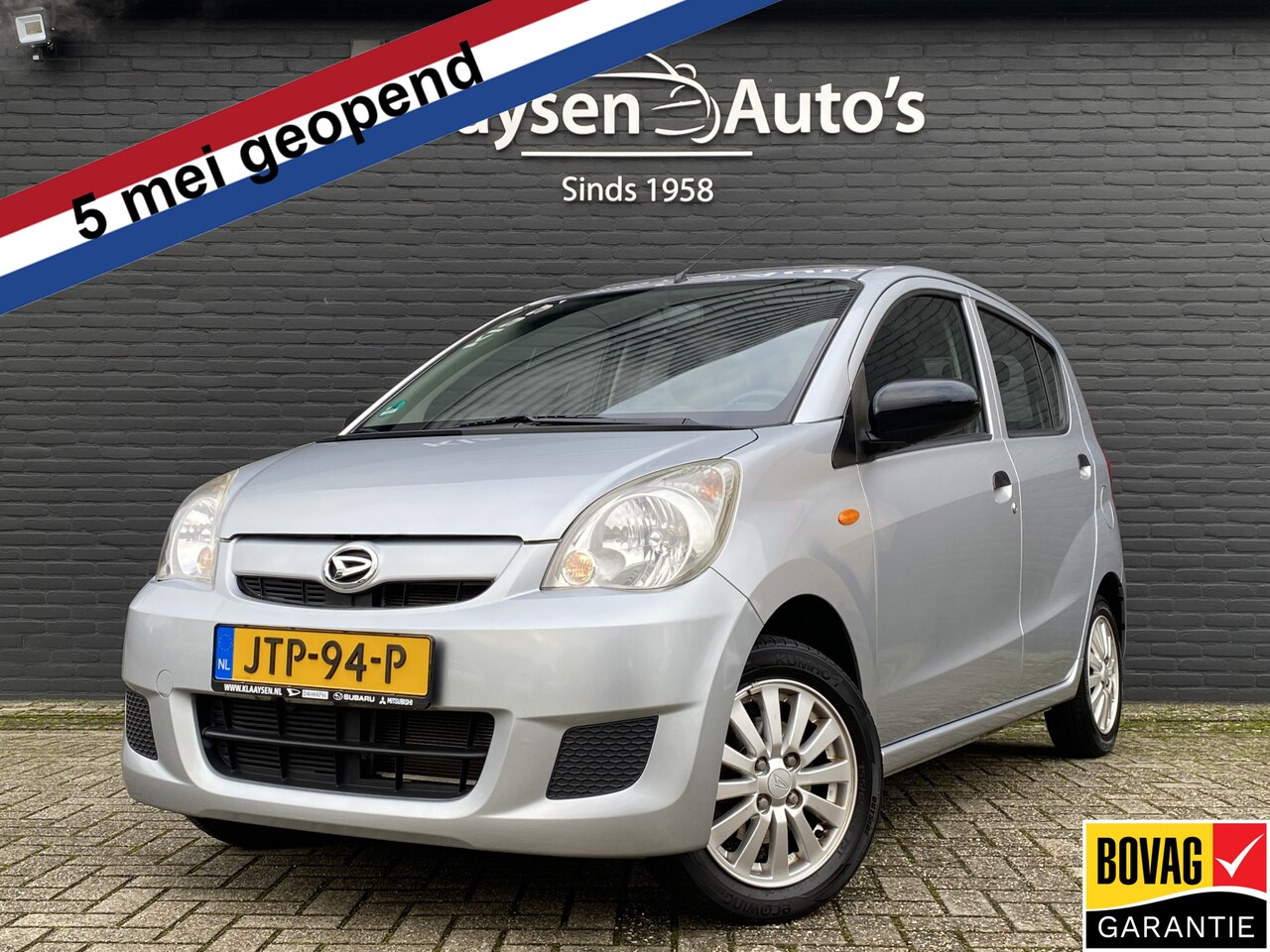 Daihatsu Cuore - 1.0 Comfort | airco | radio cd speler | lichtmetalen velgen | schuif-/kanteldak | centr. d - AutoWereld.nl