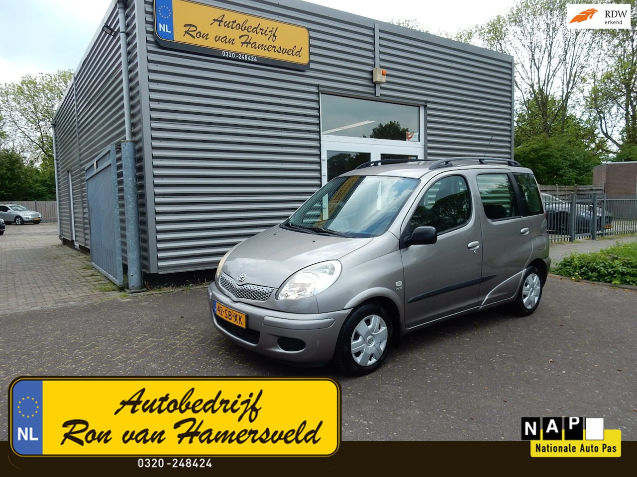 Toyota Yaris Verso - 1.3 VVT-i SOL*AIRCO*CR CONTR*DEALER ONDERH* - AutoWereld.nl