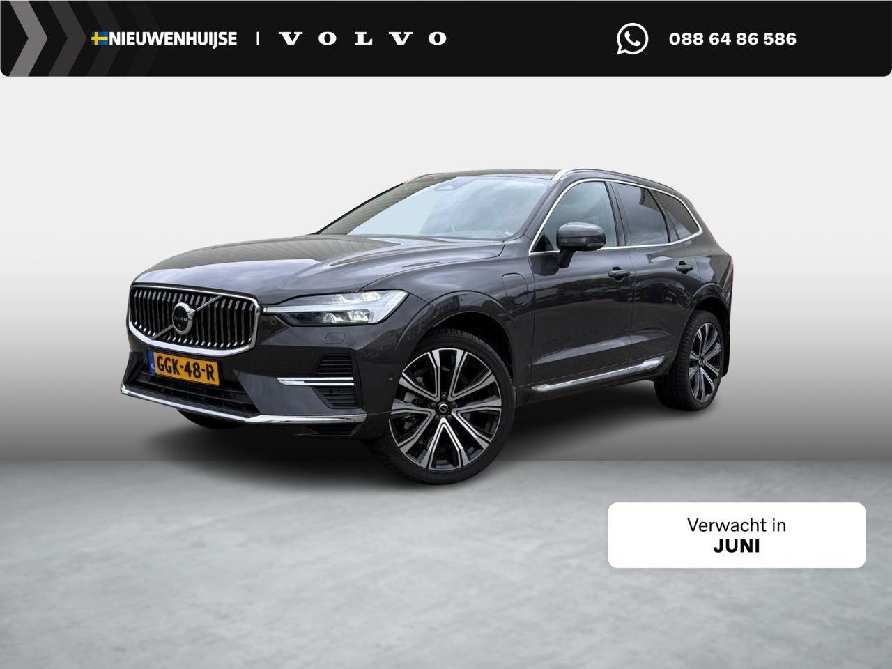 Volvo XC60 - T8 Plug-in hybrid AWD Ultra Bright | Trekhaak | Luchtvering | Gelamineerd Glas | 21'' wiel - AutoWereld.nl