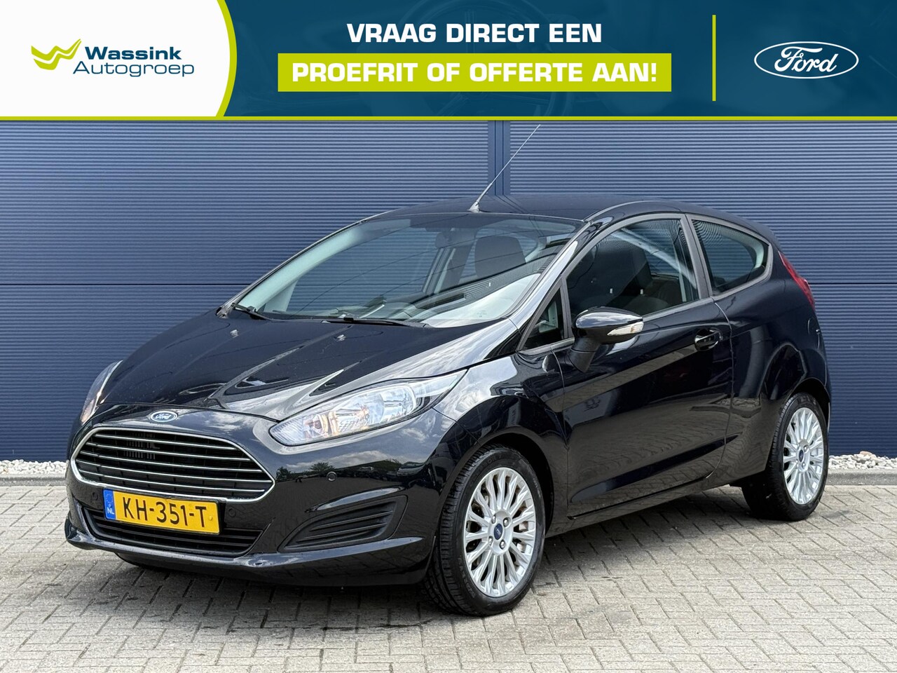 Ford Fiesta - 1.0 EcoBoost Titanium | Airco | Stoelverwarming | Parkeerhulp | Cruise control | Lage kilo - AutoWereld.nl