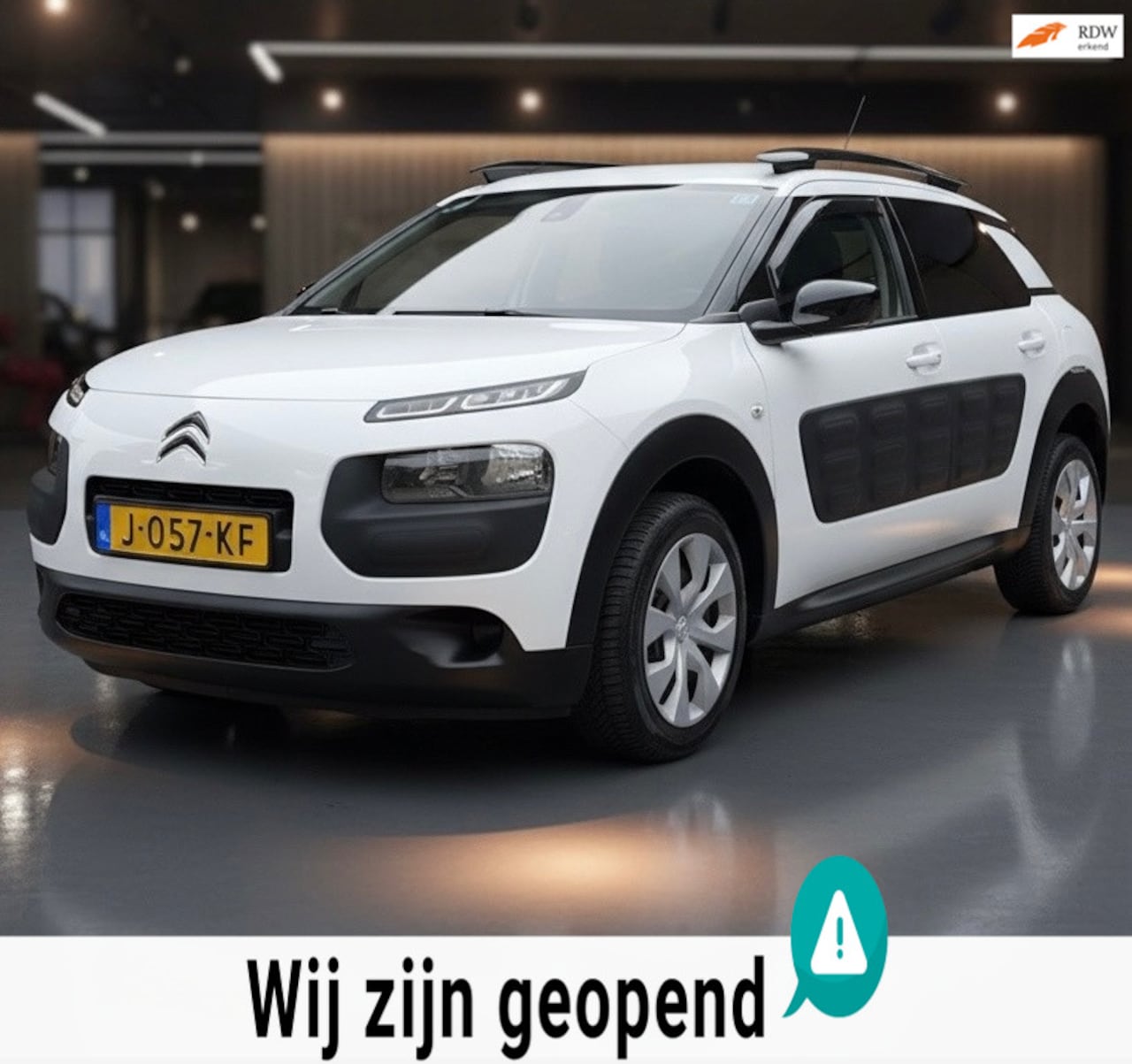 Citroën C4 Cactus - 1.2 VTi Feel-NAVI|CAMERA|PARK.SENSOR-RIEM VERVANGEN - AutoWereld.nl