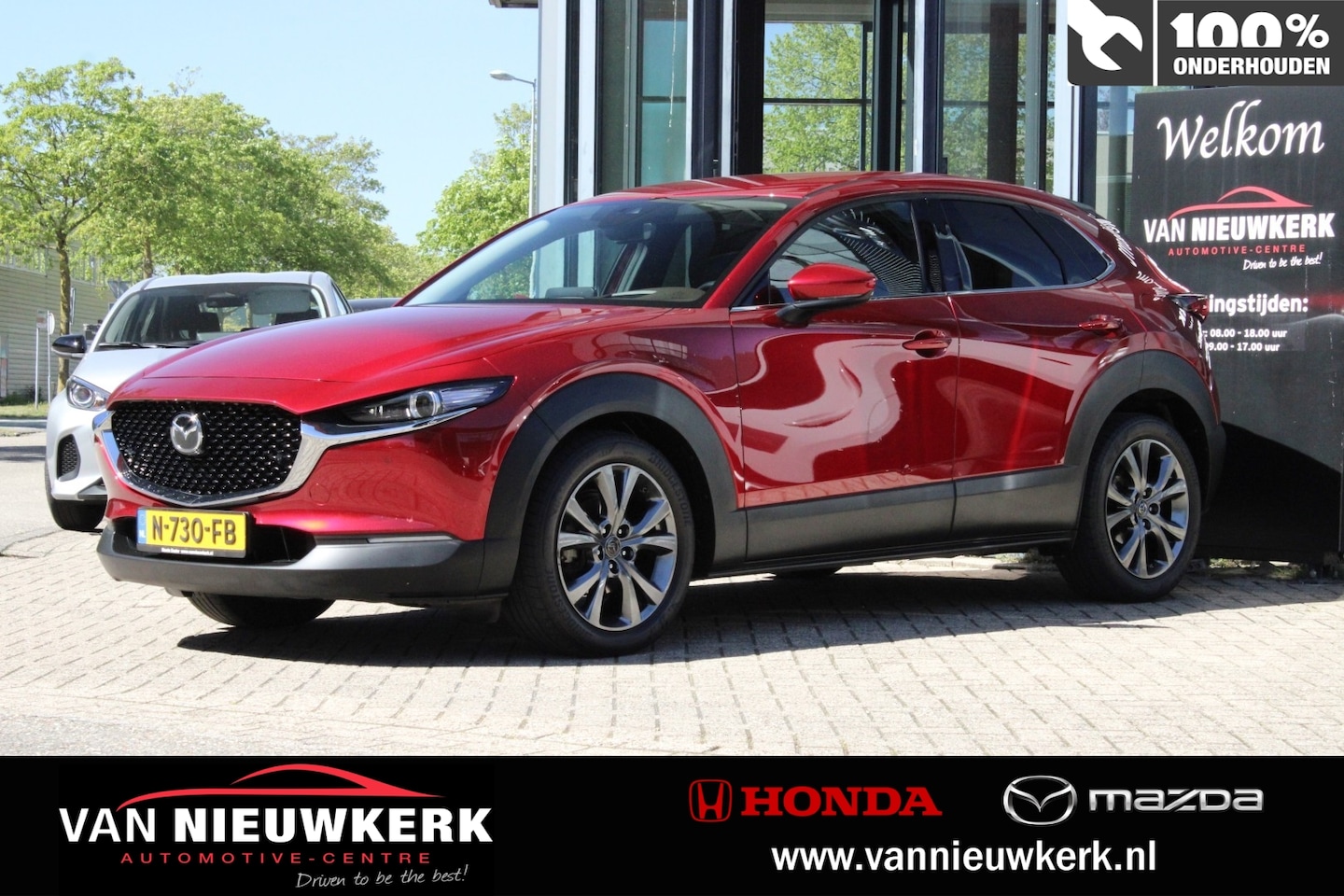 Mazda CX-30 - E-Skyactiv X 186pk Automaat Luxury | 1e Eigenaar | BOSE Audio | Navi&Carplay | Trekhaak | - AutoWereld.nl