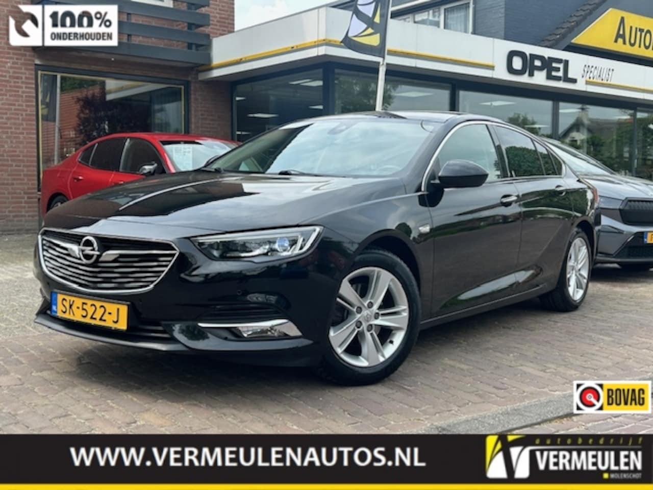 Opel Insignia Grand Sport - 1.5 Turbo 140PK Business Executive + 17"/ Navi/ Clima/ Cruise/ Camera/ Full-LED/ Trekhaak/ - AutoWereld.nl