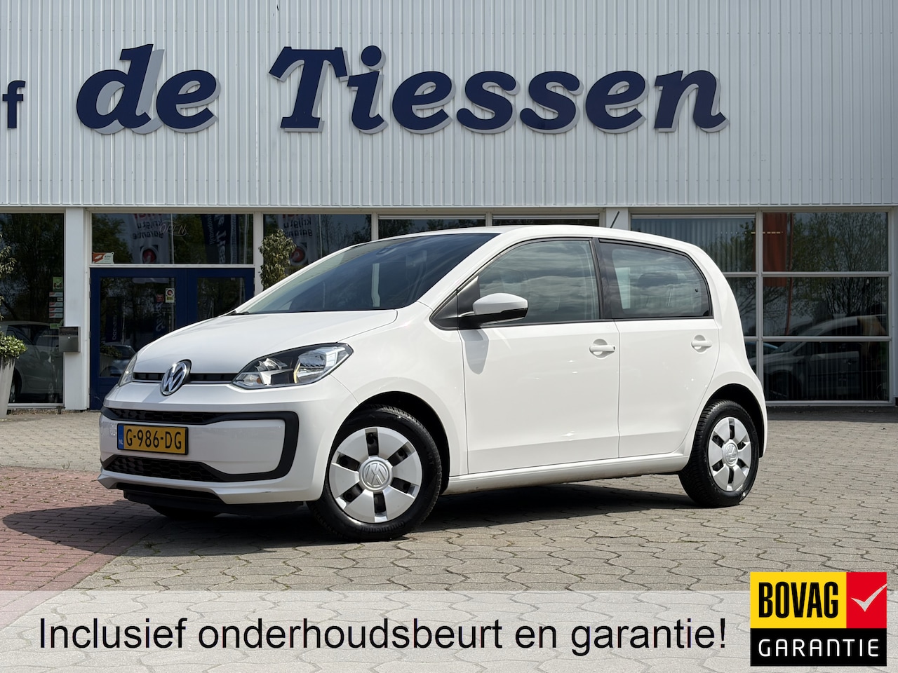 Volkswagen Up! - 1.0 BMT move up! Airco, 5-Deurs, Bluetooth, Rijklaar met beurt & garantie! - AutoWereld.nl