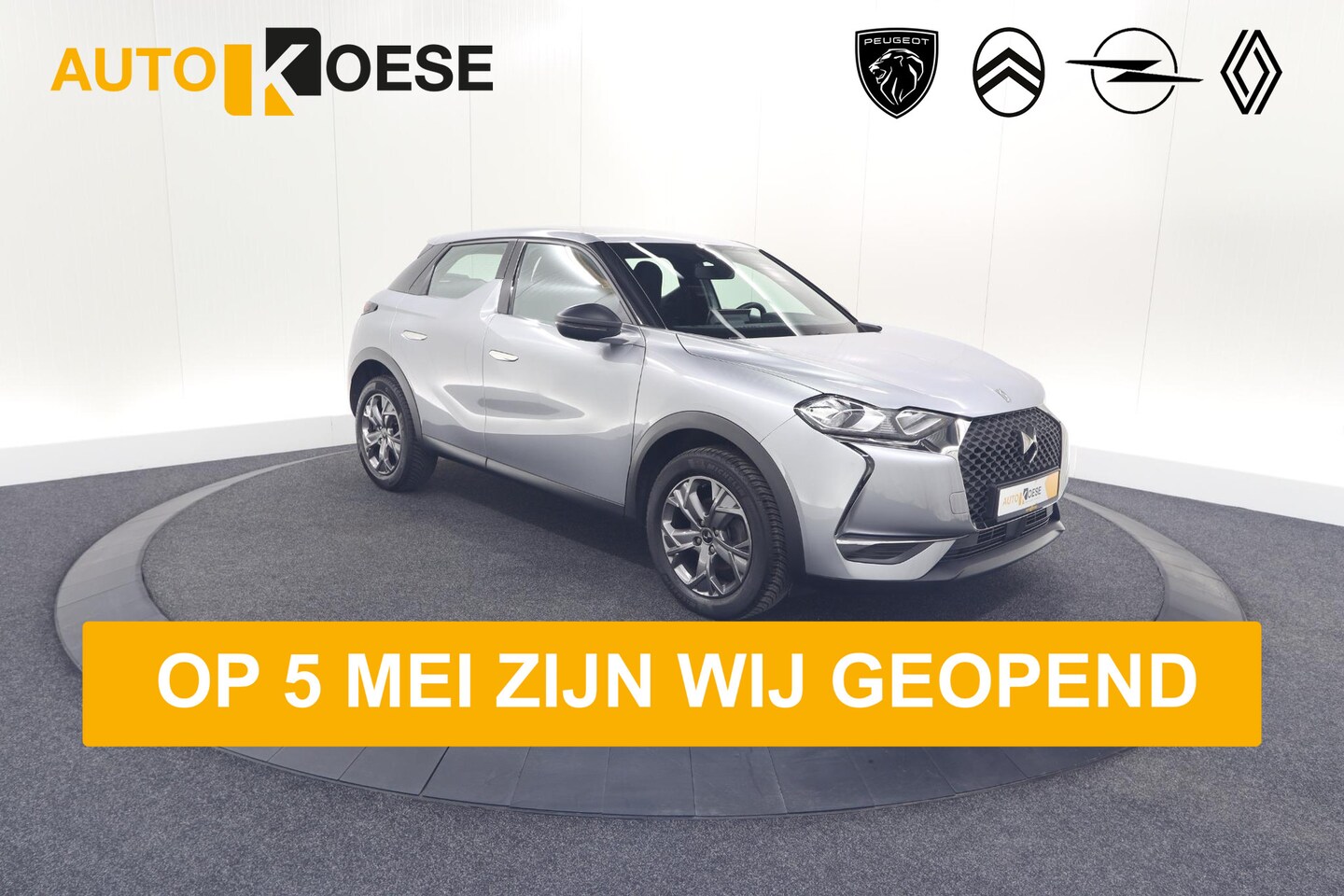 DS 3 Crossback - PureTech 100 Montmartre | Parkeersensoren | Apple Carplay | Allseason Banden | Navigatie | - AutoWereld.nl