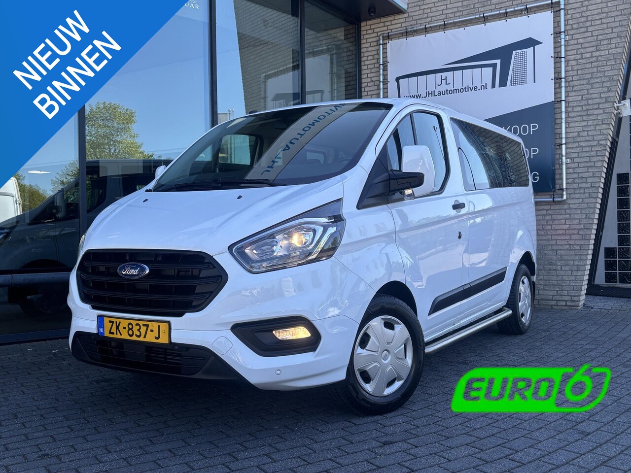 Ford Transit Custom - 2.0 TDCI L1H1*INCL BTW*BPM VRIJ*A/C*9-PERS*HAAK* - AutoWereld.nl