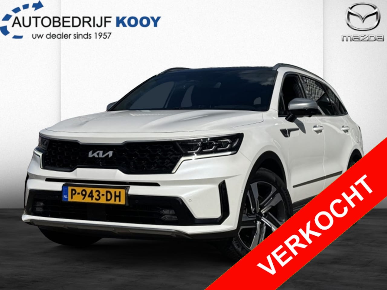 Kia Sorento - 1.6 T-GDI Hybrid Executive Line 7p / Pano / Leder / BTW auto - AutoWereld.nl