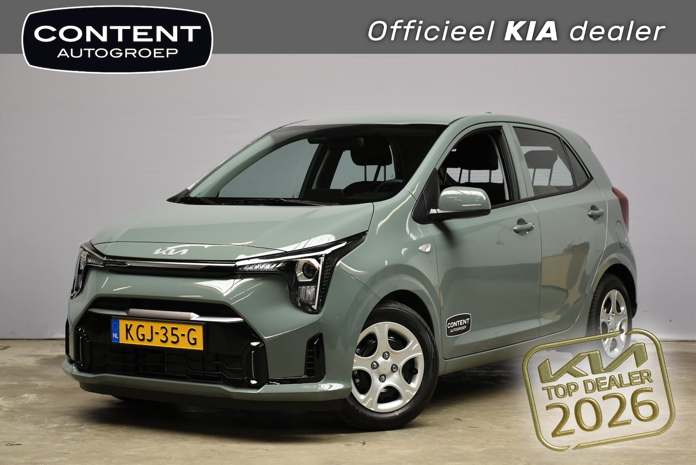 Kia Picanto - 1.0 DPi 68pk 4-zits AMT DynamicLine - AutoWereld.nl
