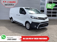 Toyota ProAce Worker - 2.0 145 pk L3 Standkachel/ Stoelverw/ Carplay/ Camera/ PDC/ Cruise/ Trekhaak/ Airco