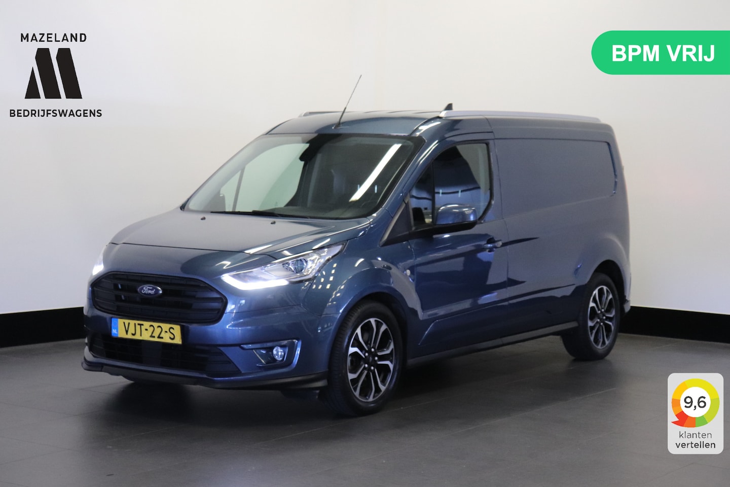 Ford Transit Connect - 1.5 EcoBlue L2 120PK Automaat EURO 6 - A/C Climate - Cruise - Camera - € 14.900,- Excl. - AutoWereld.nl