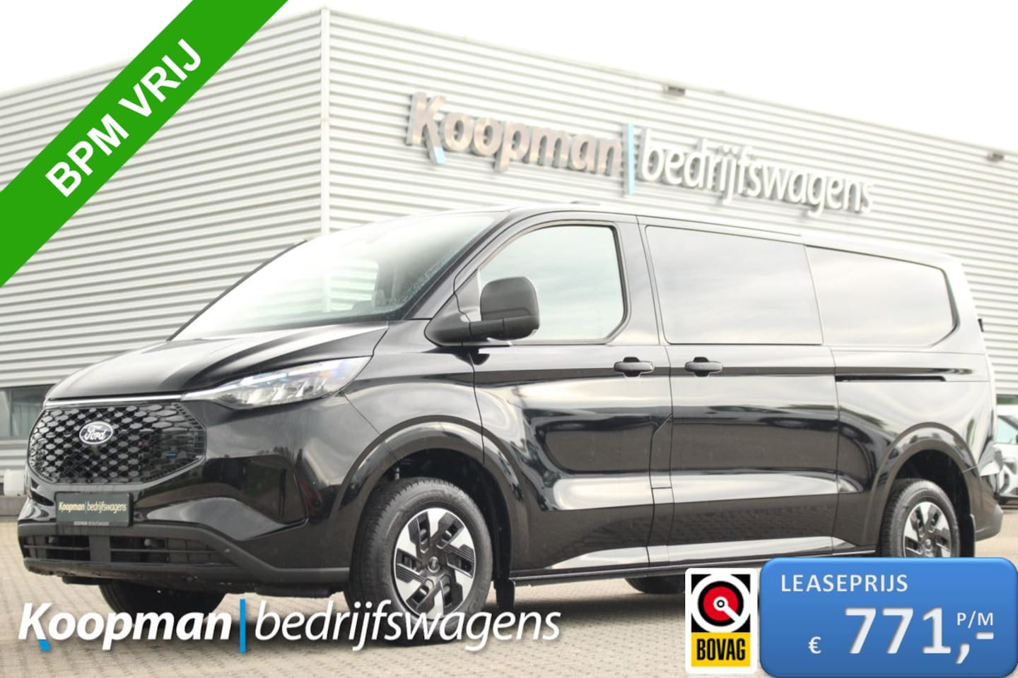 Ford Transit Custom - E-Transit 320 L2H1 Trend DC | 71 kWh | 160kW/218pk | Camera | Carplay/Android | Cruise | L - AutoWereld.nl
