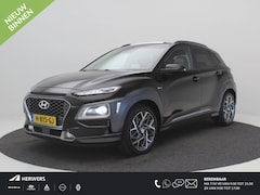 Hyundai Kona - 1.6 GDI HEV Premium Automaat / Trekhaak / Lederen bekleding / HUD Display / Navigatie / Ad