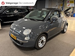 Fiat 500 C - 1.2 Lounge/airco/bluetooth/boeken/cabrio/zeer netjes