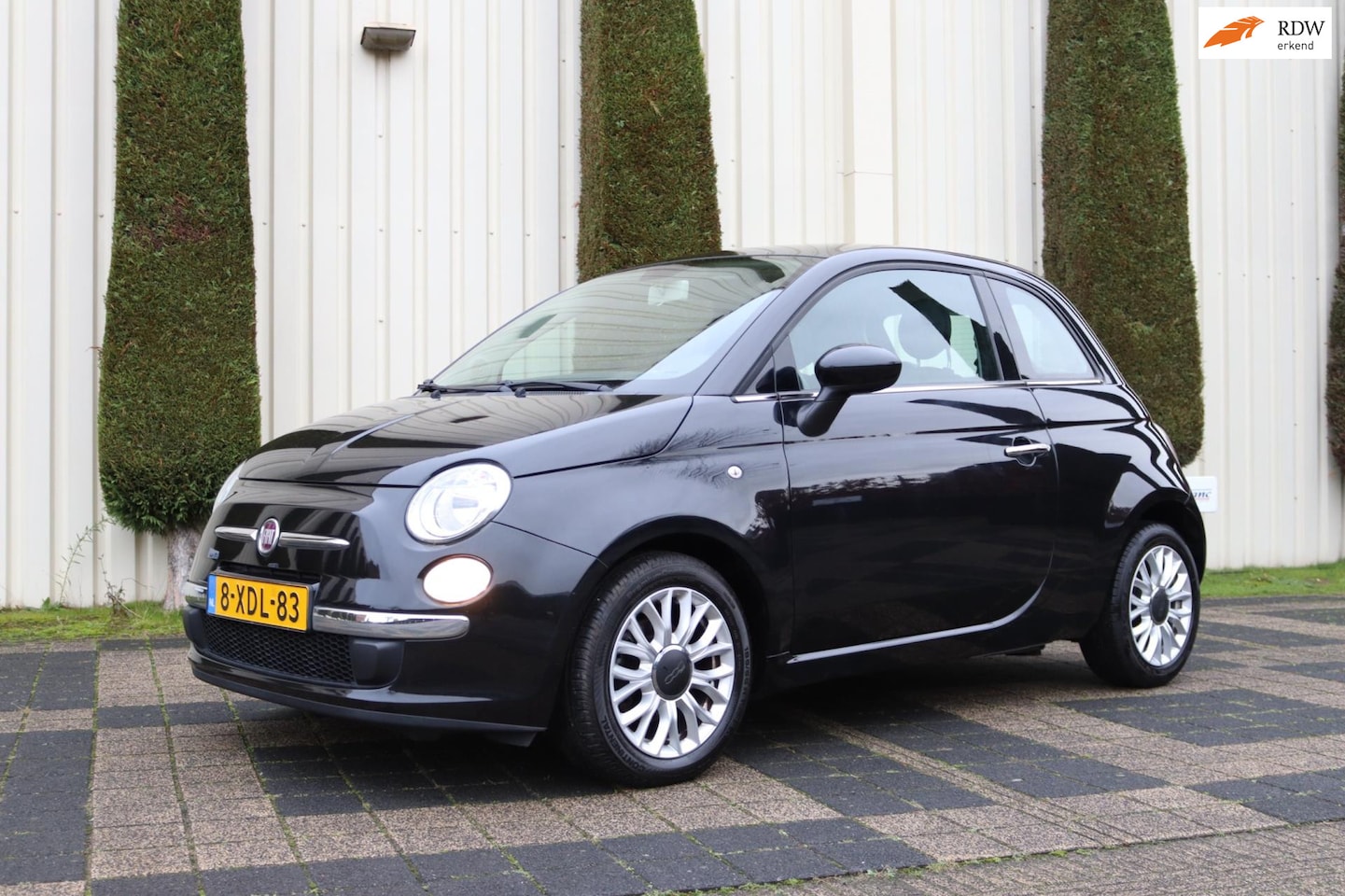 Fiat 500 - 0.9 TwinAir Turbo Lounge Panoramadak, Airco, LMV - AutoWereld.nl