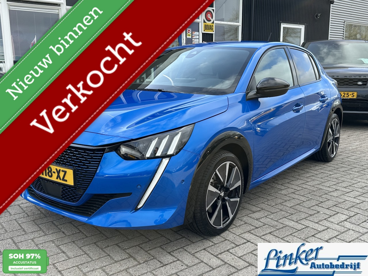 Peugeot e-208 - EV GT 350 50 kWh - NL-AUTO SOH 97% CAMERA CRUISE - AutoWereld.nl
