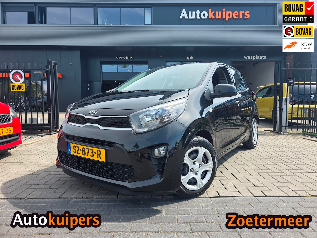 Kia Picanto - 1.0 CVVT EconomyPlusLine | Met elektrische ramen, airco en automatische verlichting! - AutoWereld.nl