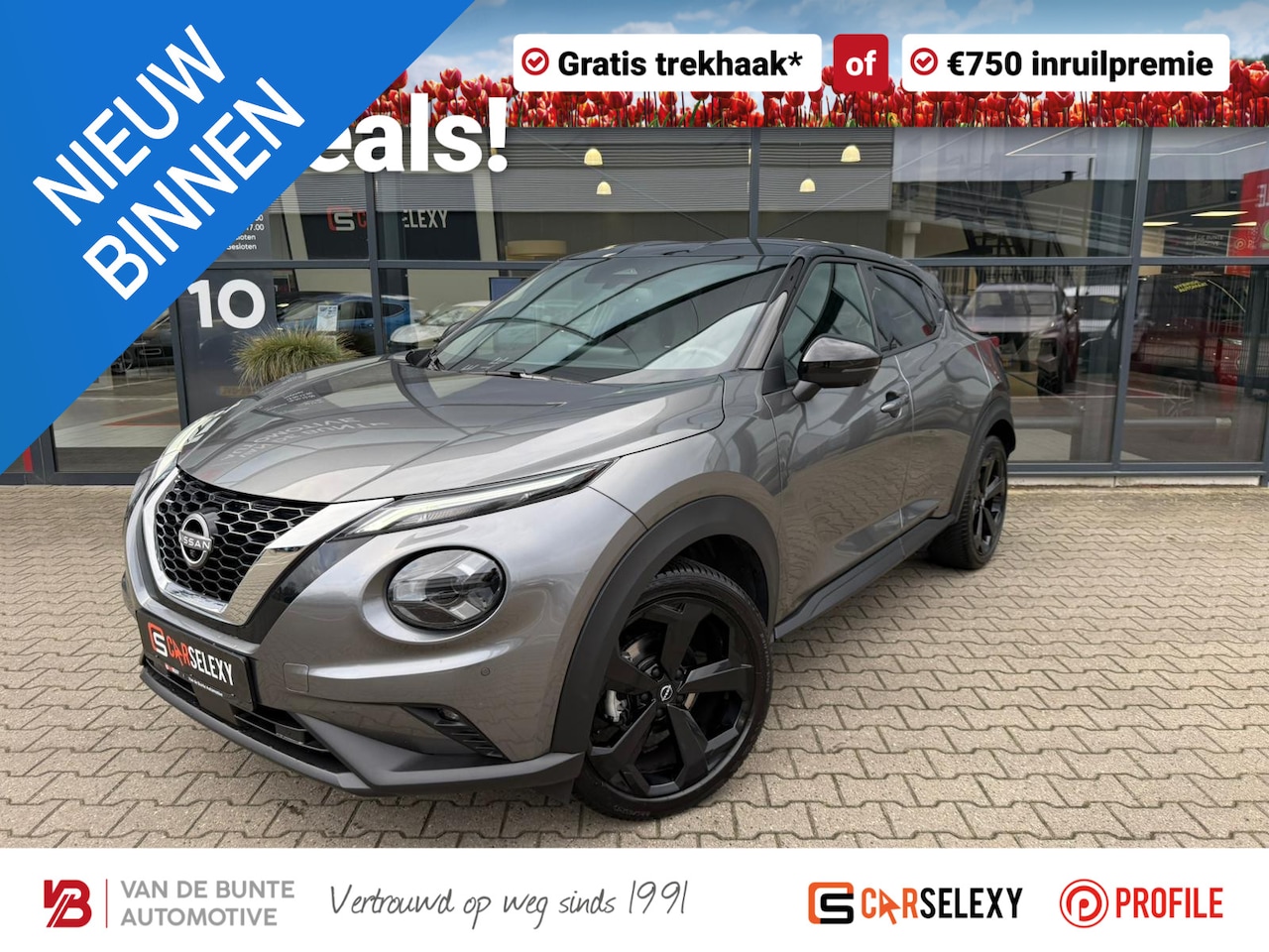 Nissan Juke - 1.0 DIG-T Tekna *ACC & Stoelverwarming* - AutoWereld.nl