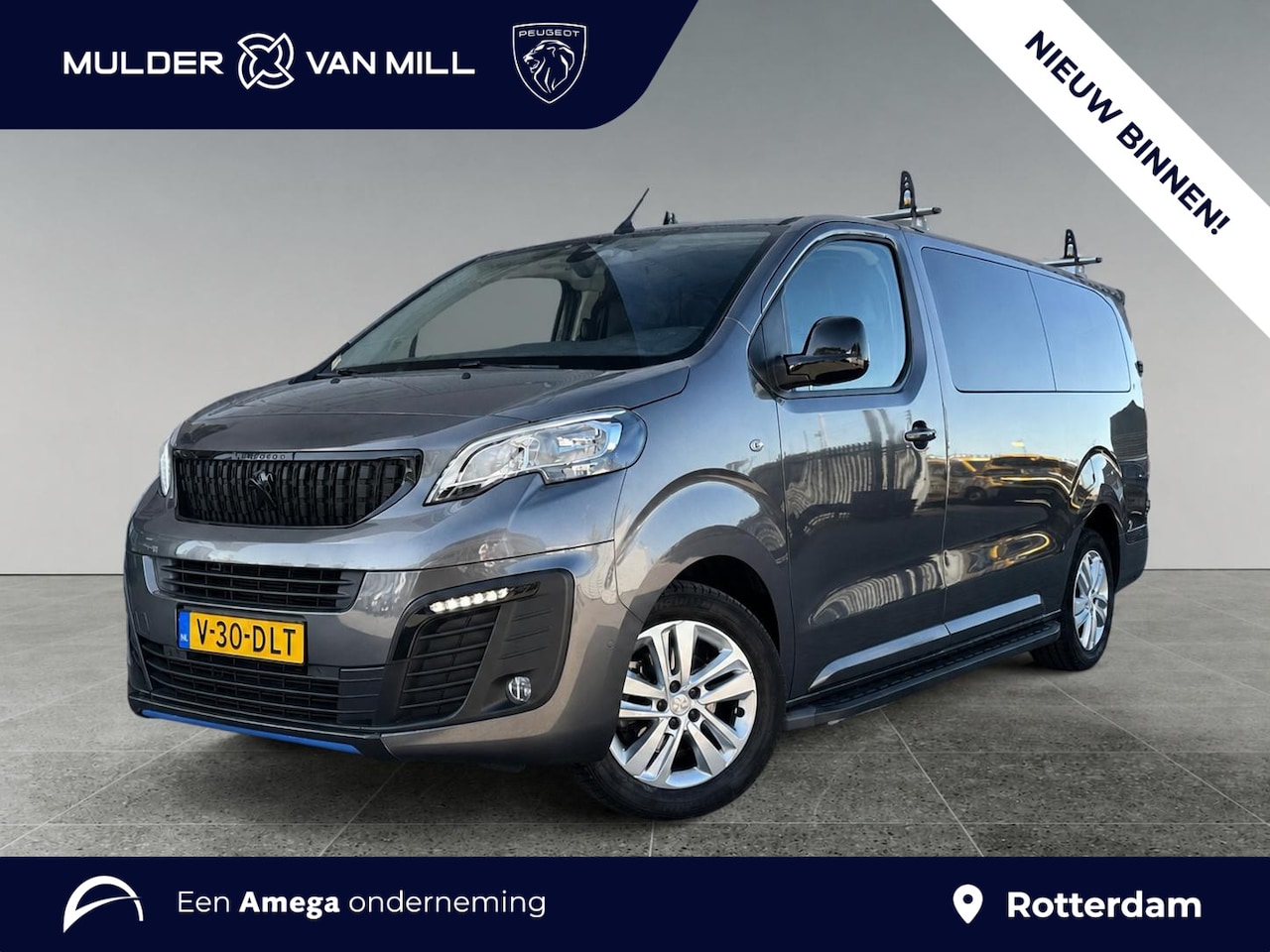 Peugeot Expert - L3 2.0 BlueHDI 180pk EAT8 | GLASS LOOK | OMVORMER | LEDER | BETIMMERING | ADAPTIVE CRUISE - AutoWereld.nl