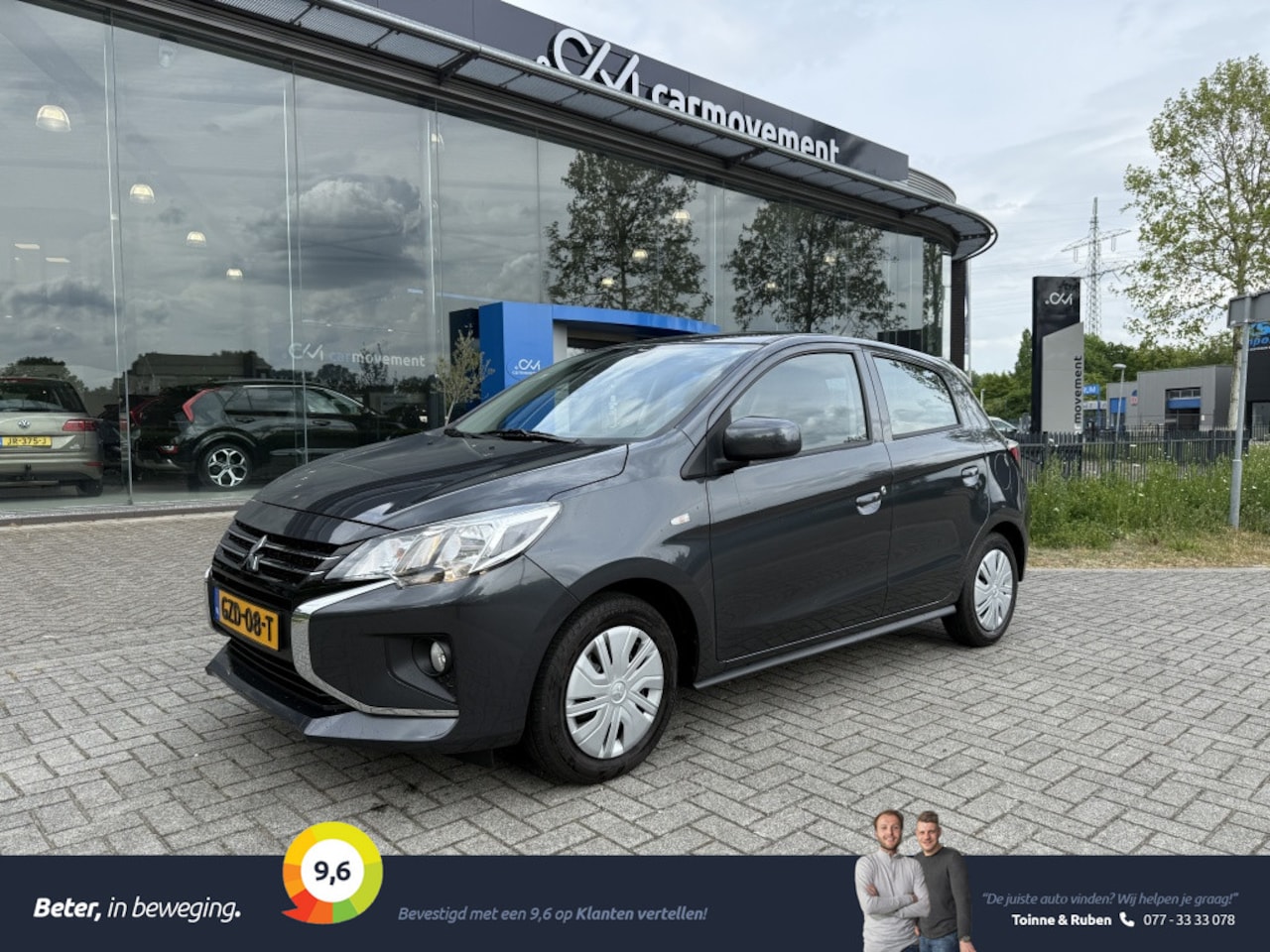 Mitsubishi Space Star - 1.2 Active | 6 jaar garantie ! | Carplay | 8dkm! | Airco - AutoWereld.nl