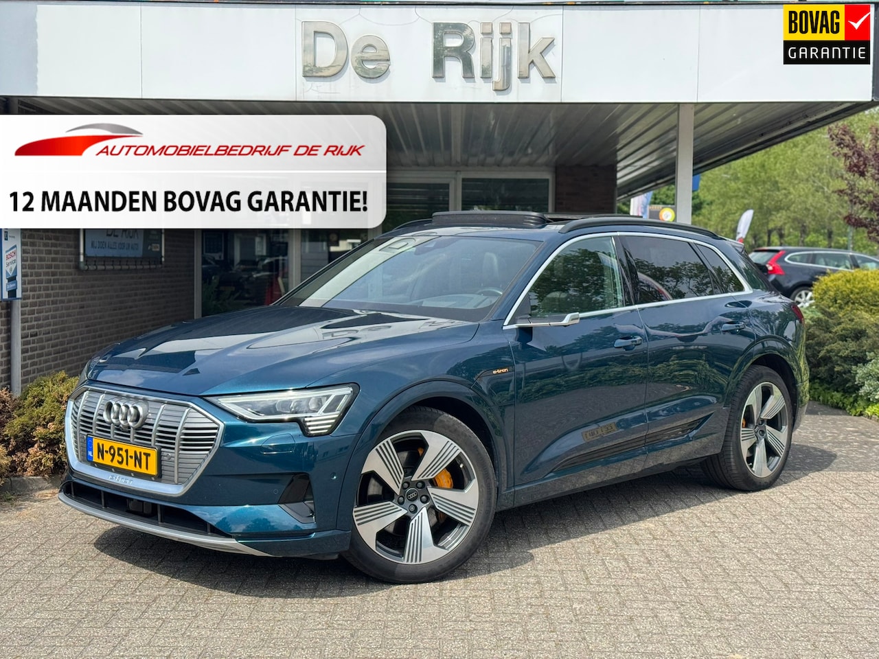 Audi e-tron - E-tron 55 quattro advanced Pro Line Plus 95 kWh | Pano, ACC, Memory, Clima, Stoelverw., Ca - AutoWereld.nl