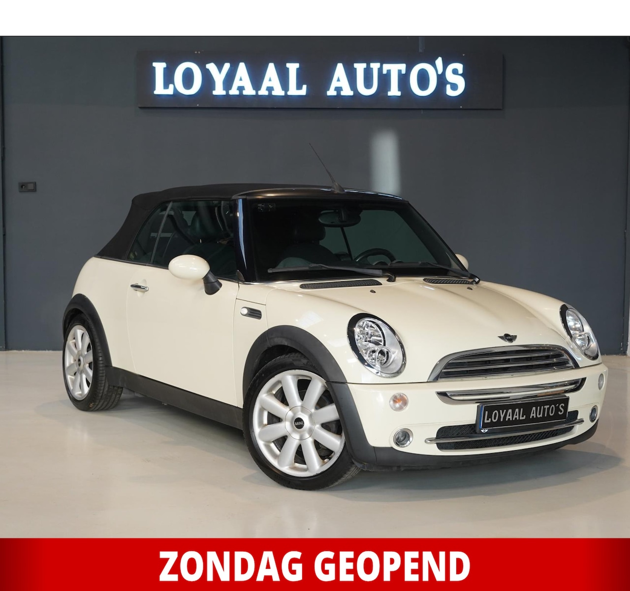MINI Cabrio - Mini 1.6 Cooper | CABRIO | AIRCO | STOELVERW. | LEER |APK. - AutoWereld.nl