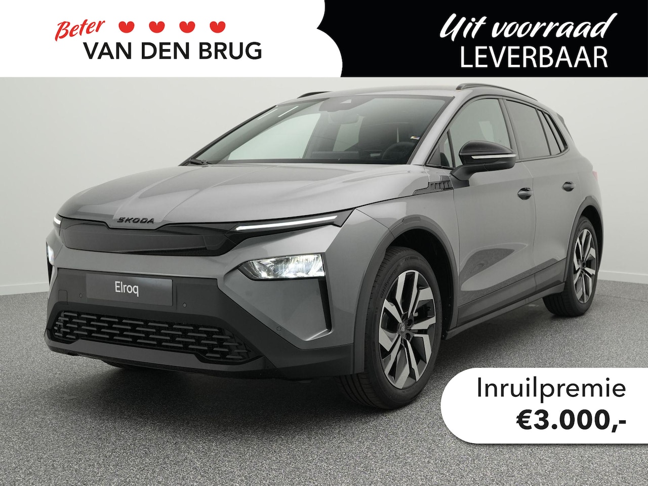 Skoda Elroq - Sportline 60 | Trekhaak | Stoelverwarming | Camera | Verwarmde stuurwiel | Navigatie - AutoWereld.nl