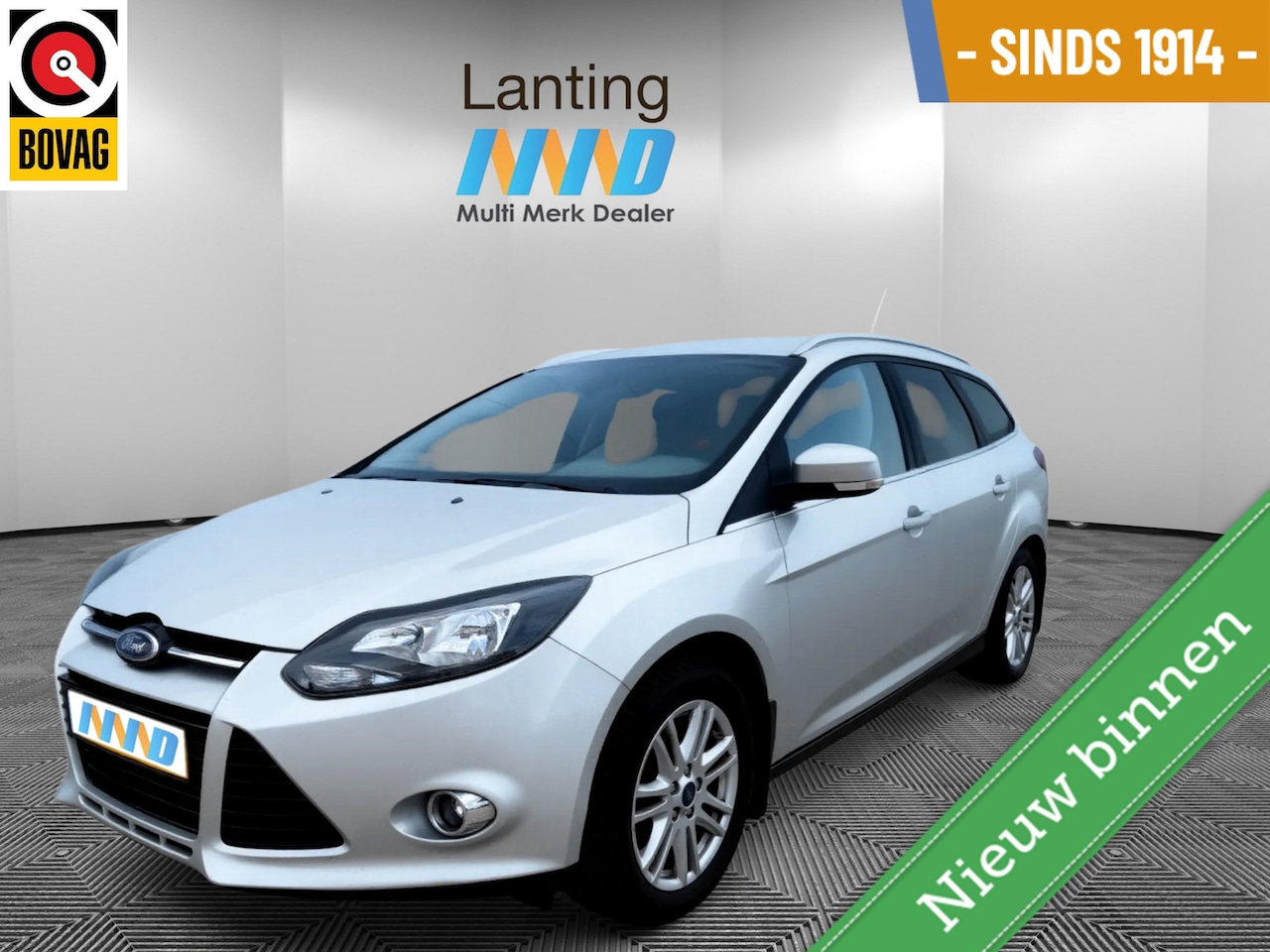Ford Focus Wagon - 1.0 EcoBoost Titanium trekhaak - AutoWereld.nl