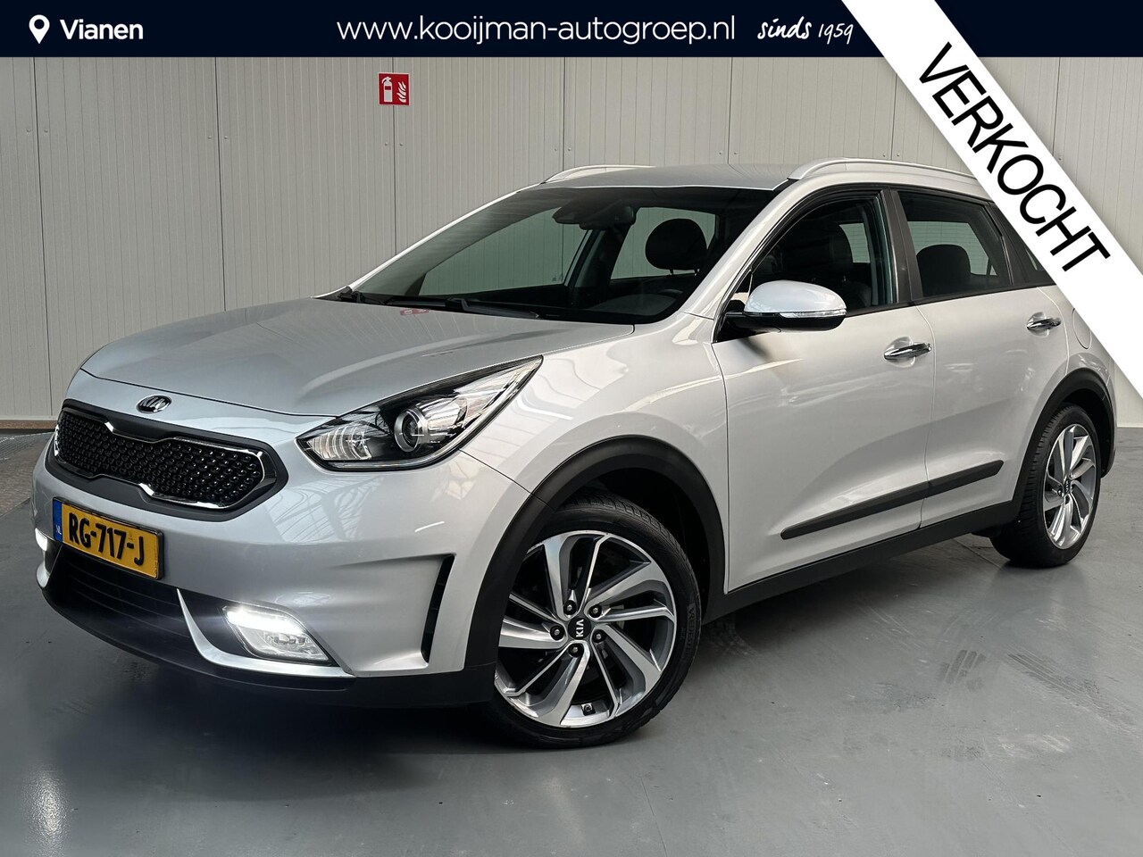 Kia Niro - 1.6 GDi Hybrid DynamicLine 1.6 GDi Hybrid DynamicLine - AutoWereld.nl