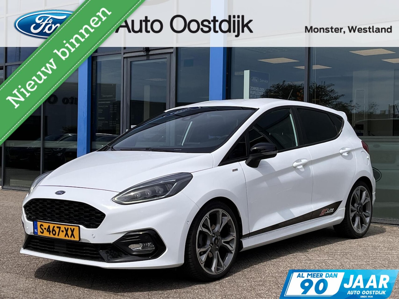 Ford Fiesta - 1.0 EcoBoost Hybrid ST-Line 125PK Winterpack Camera Adaptive Cruise Full-LED Blind-Spot Na - AutoWereld.nl