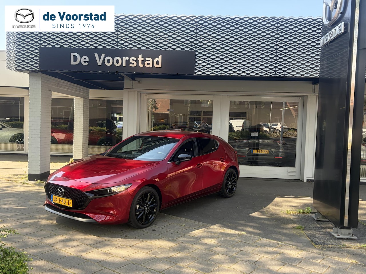 Mazda 3 - 2.5 e-SkyActiv-G M Hybrid 140 Homura DEMO !! - AutoWereld.nl