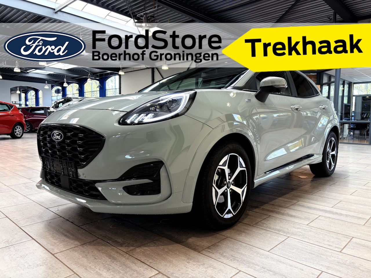 Ford Puma - EcoBoost 155 pk Hybrid ST-Line | Trekhaak | Winter Pack | Adapt. Cruise | Pano | Elektr. a - AutoWereld.nl