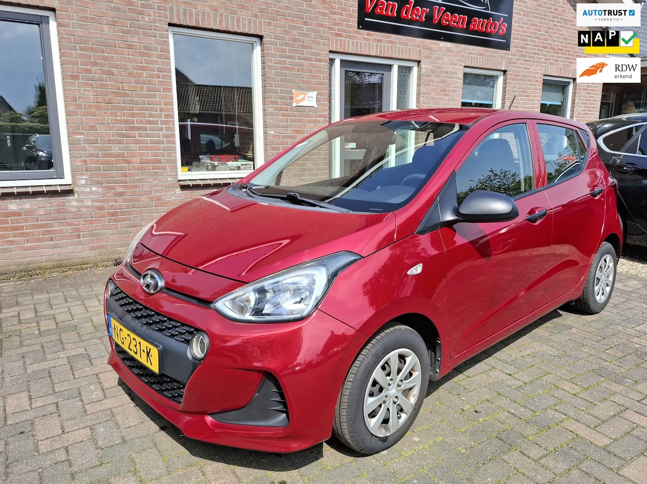 Hyundai i10 - 1.0i i-Motion. Zeer netjes en goed onderhouden. O.a. airco, elek.ramen, centr. deurverg et - AutoWereld.nl