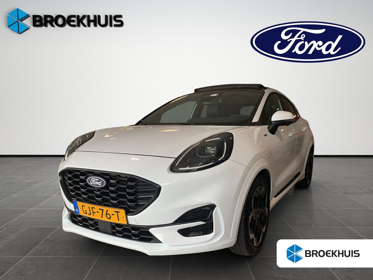 Ford Puma - 1.0 EcoBoost Hybrid ST-Line X Automaat 125pk | Driver Assistance & Winter Pack | Pano dak - AutoWereld.nl