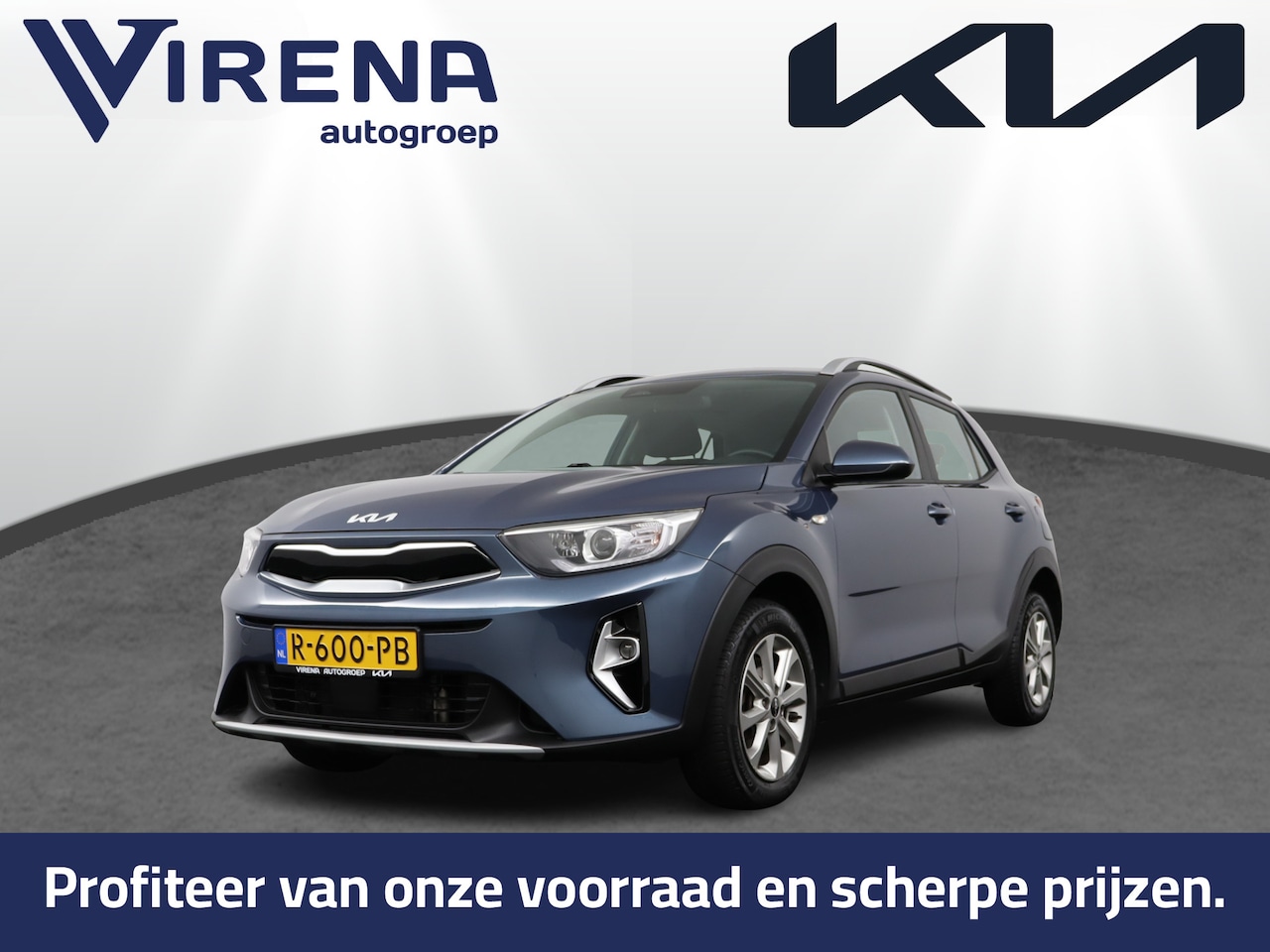 Kia Stonic - 1.0 T-GDi MHEV DynamicLine - Apple Carplay/ Android Auto - Cruise Control - Airco - Achter - AutoWereld.nl