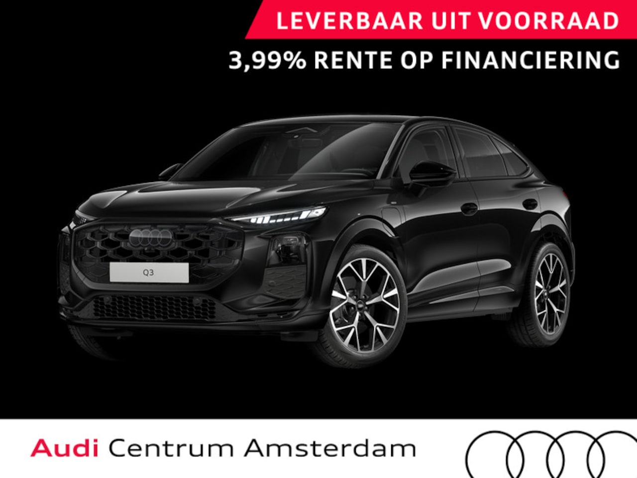 Audi Q3 Sportback - S edition e-hybrid 272 pk | Techniekpakket plus | Panorama-glasdak | Optiekpakket zwart-gl - AutoWereld.nl