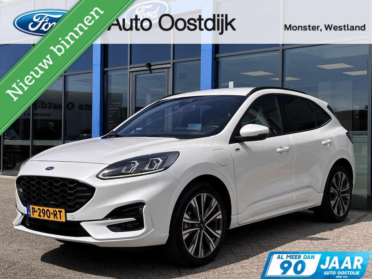 Ford Kuga - 2.5 PHEV ST-Line X 225PK Parelmoerkleur Elek. Trekhaak Winterpack Camera Head-Up Navi Crui - AutoWereld.nl
