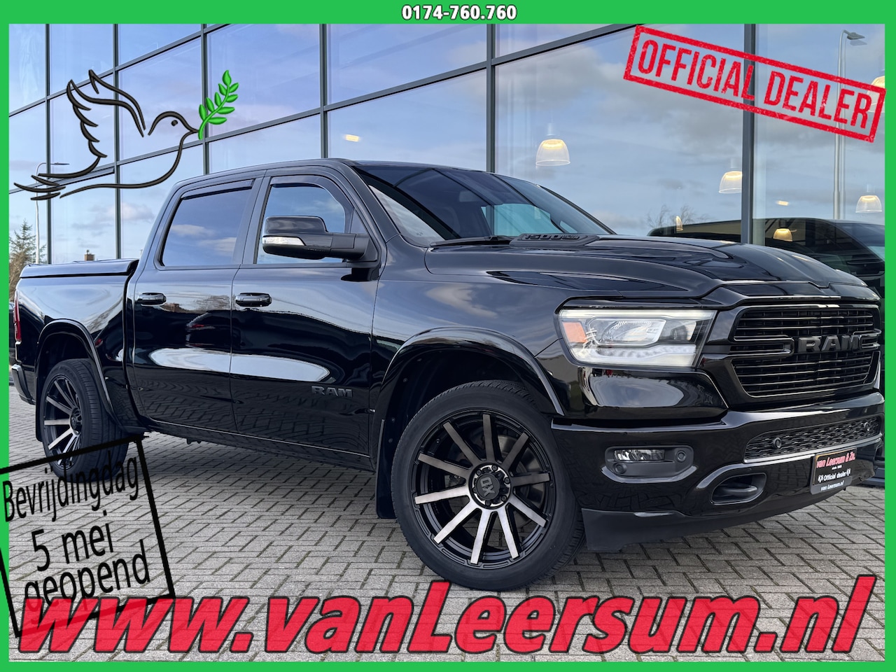 Dodge Ram 1500 - 5.7 V8 4x4 Crew Cab Laramie Sport | Alpine | Uitlaatklep | Alarm - AutoWereld.nl